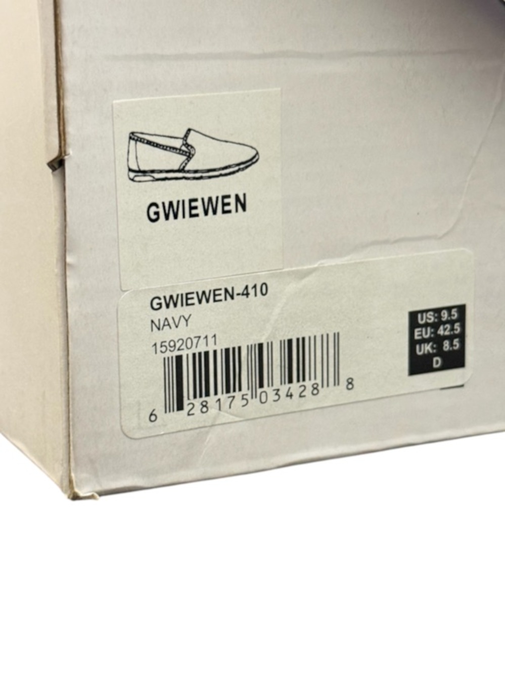 ALDO - NAVY BLUE DENIM “GWIEWEN” SLIP ON LOAFERS - Picture 8 of 11
